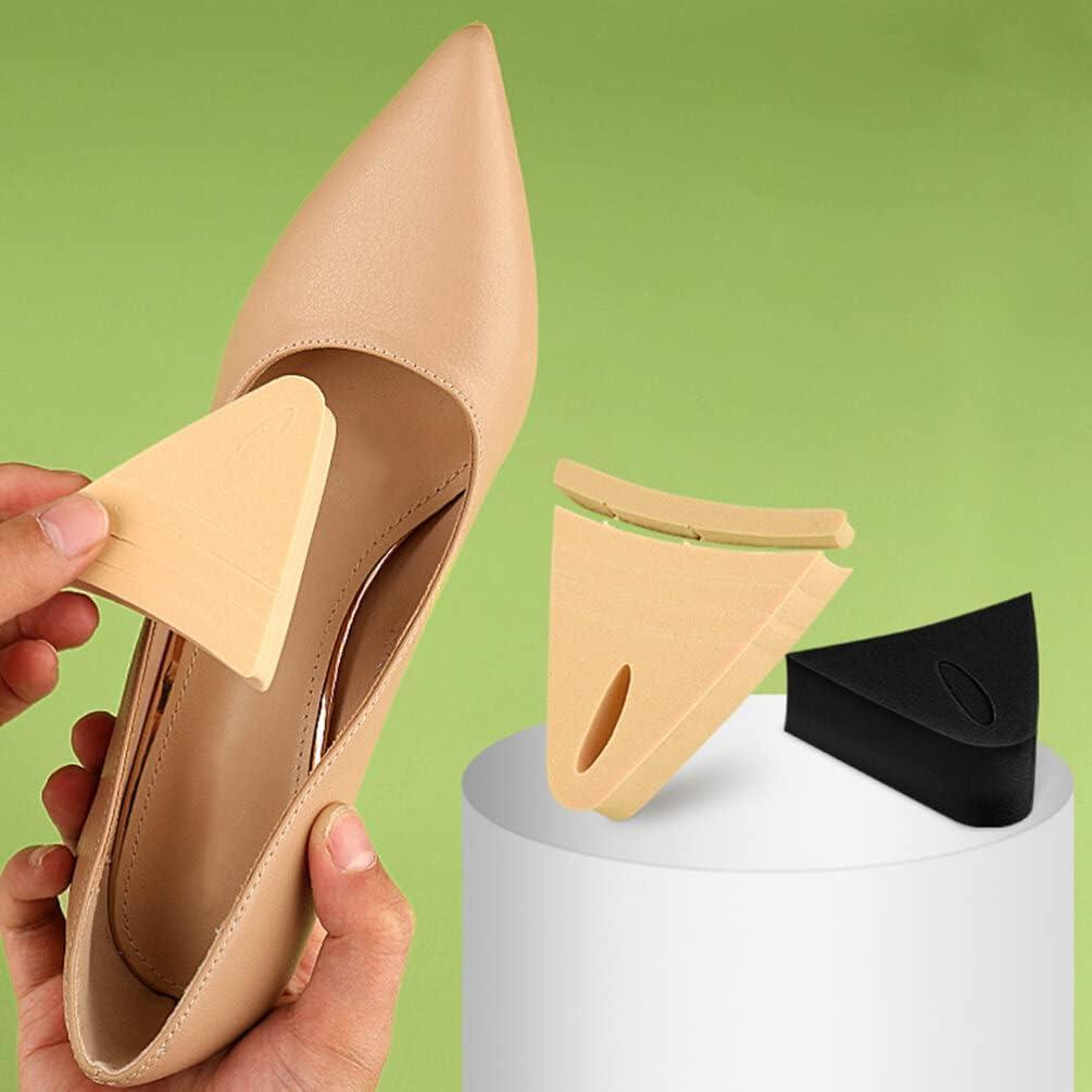 MAGICLULU Reusable Toe Plugs for Too Big Shoes 4 Pairs Foot Cushion