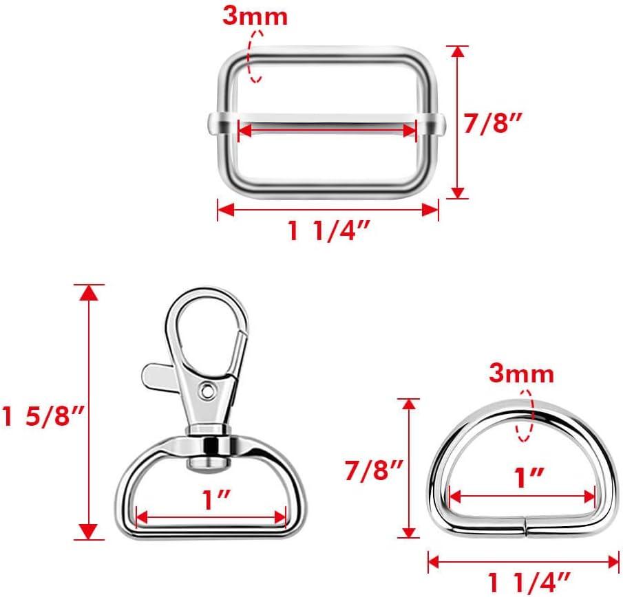 Keychain Hook, Lanyard Snap Hook 10 Pcs Multifunction For Handbags For Tote  Bags 