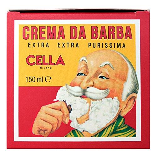 Cella Milano Almond Shaving Cream Soap 150g Luxurious Italian
