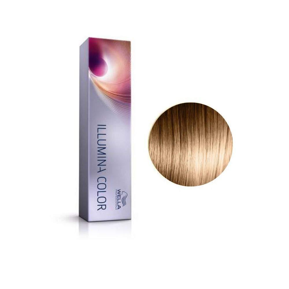 Wella Illumina Color 8/05 Light Blonde Natural Mahogany 84g Premium