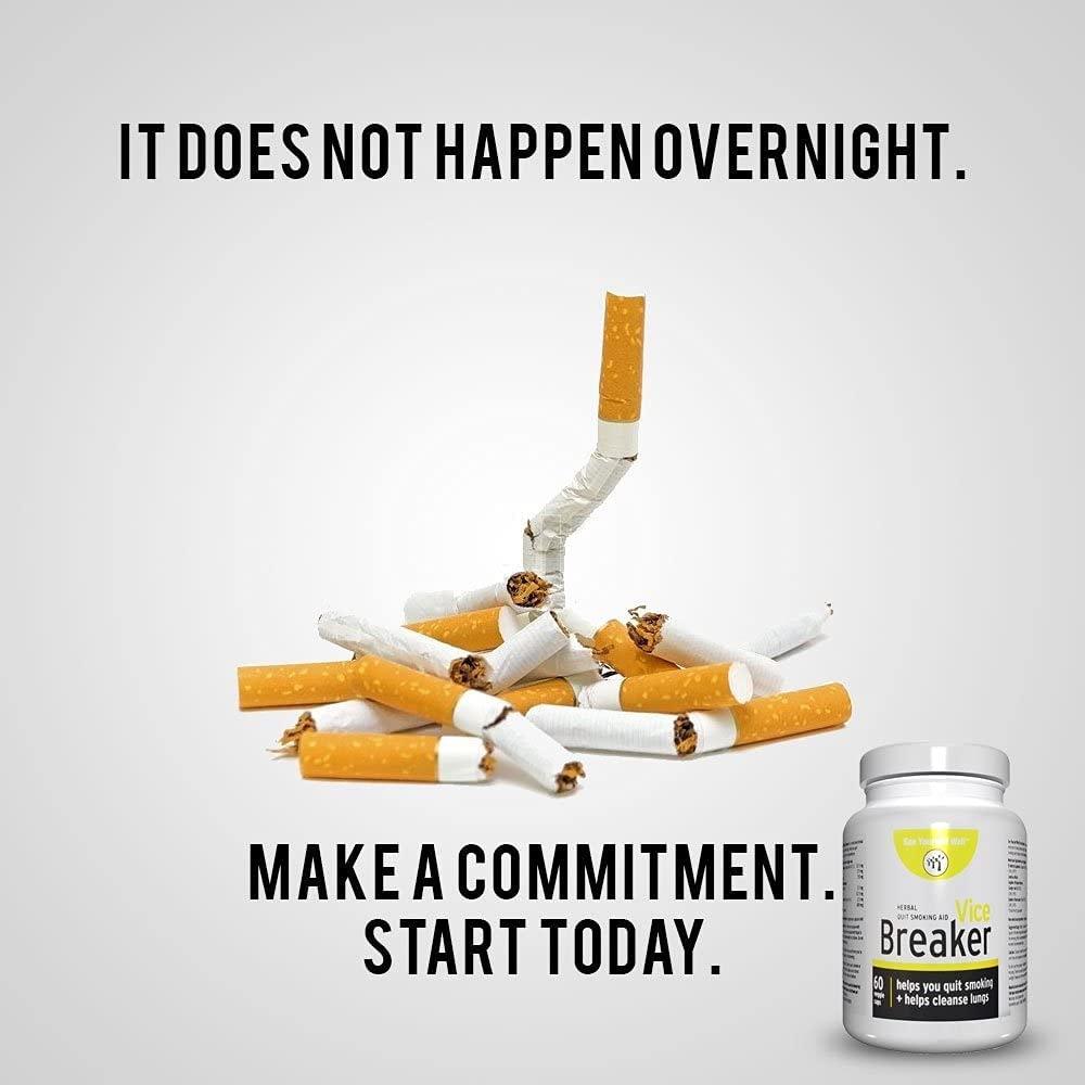 Vice Breaker Quit Smoking for The Last Time. Works Fast Stop Smoking