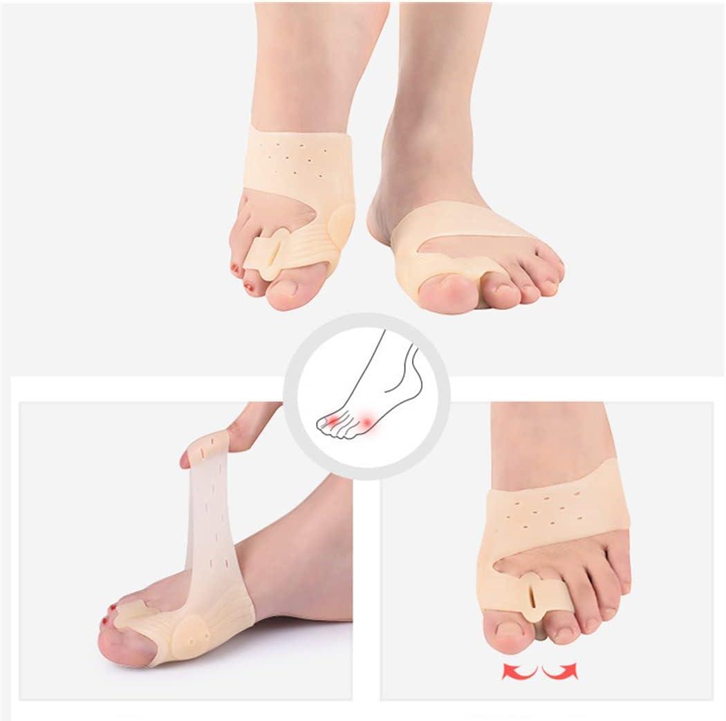 Bunion Corrector Soft Elastic Silicone Toe Separators Sleeves