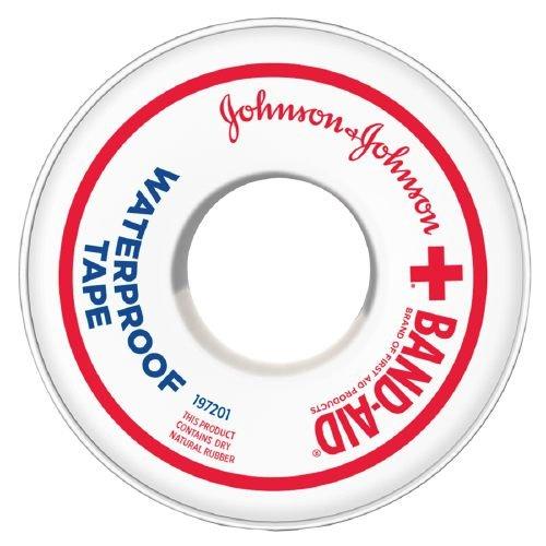 BandAid Waterproof Tape 1/2 Inch 0.5 Inch (Pack of 1)