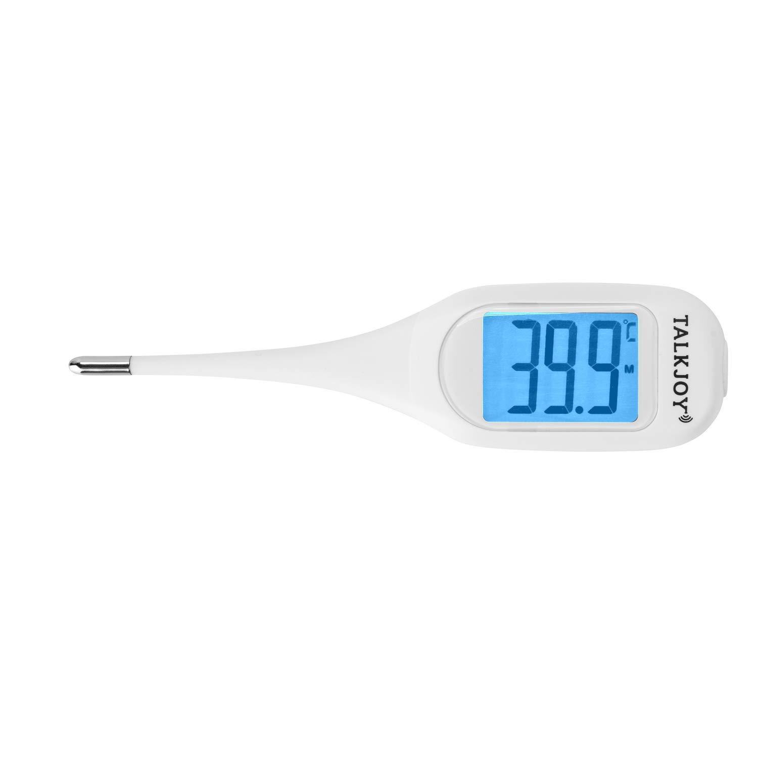Talking Fever Thermometer for Seniors and Visually Impaired Digital