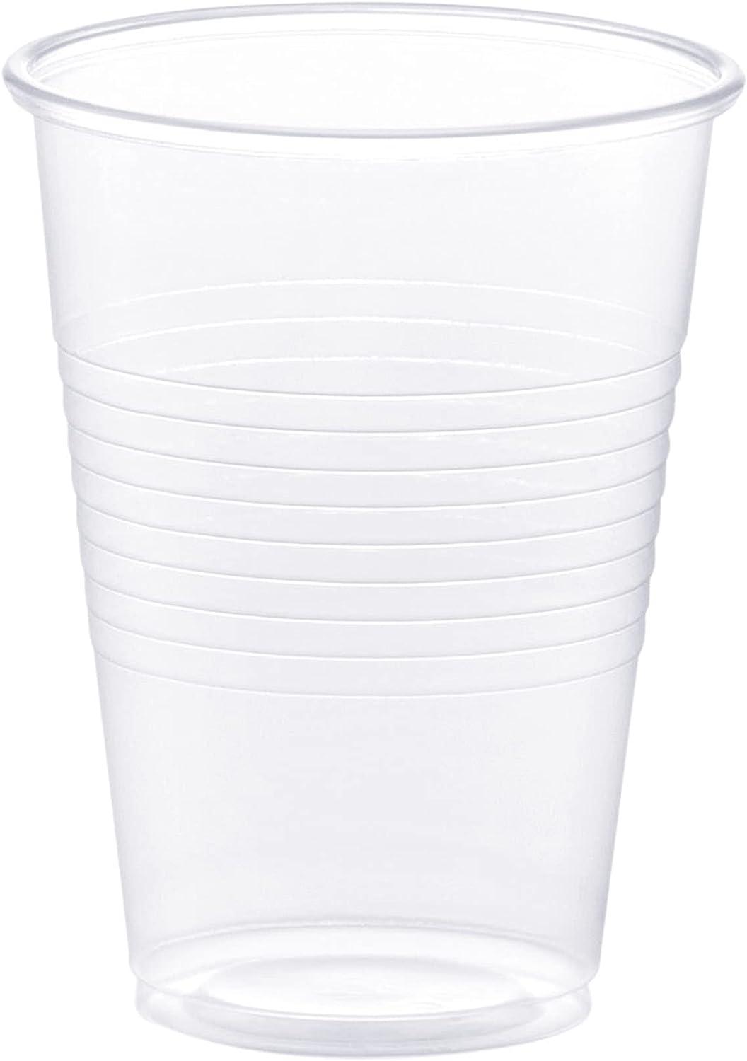 500 Pack 9 oz. Clear Disposable Plastic Cups Cold Party Drinking
