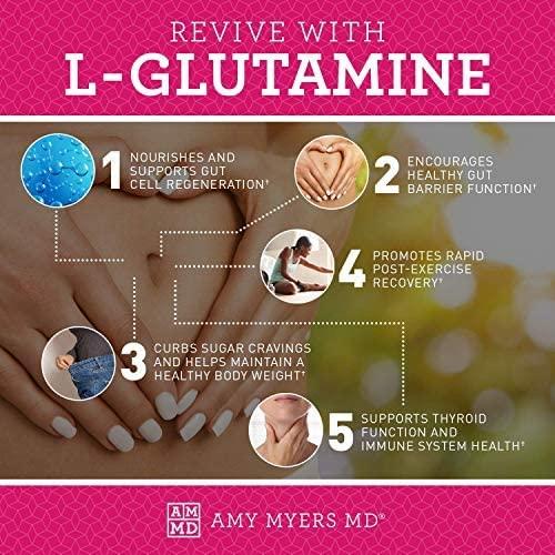 LGlutamine Capsules from The Myers Way Protocol Dietary Supplement