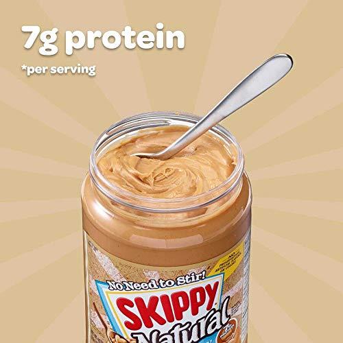 Skippy Natural Creamy Peanut Butter 26.5 oz Smooth and Delicious