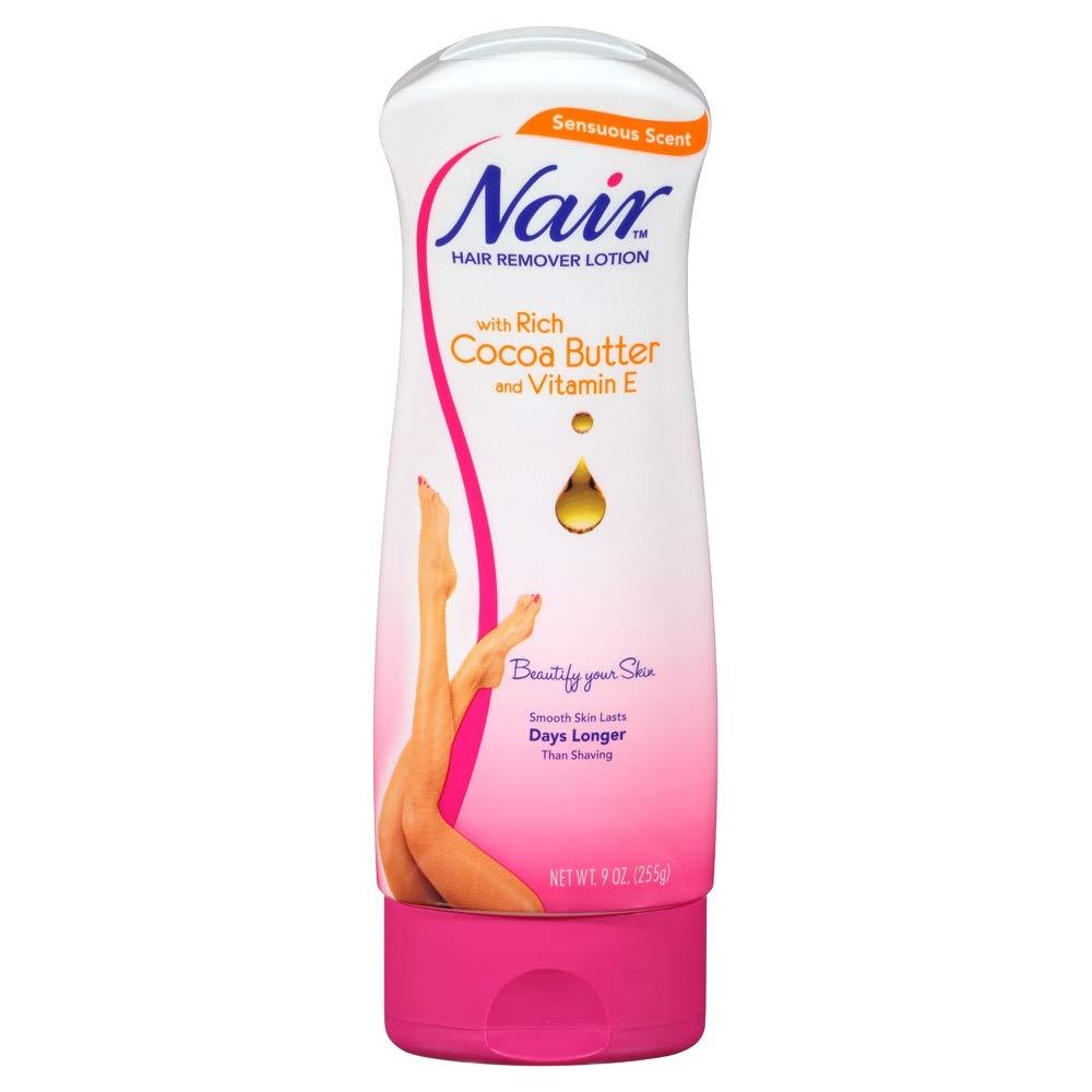 Nair Hair Remover Lotion with Cocoa Butter & Vitamin E 255g Gentle