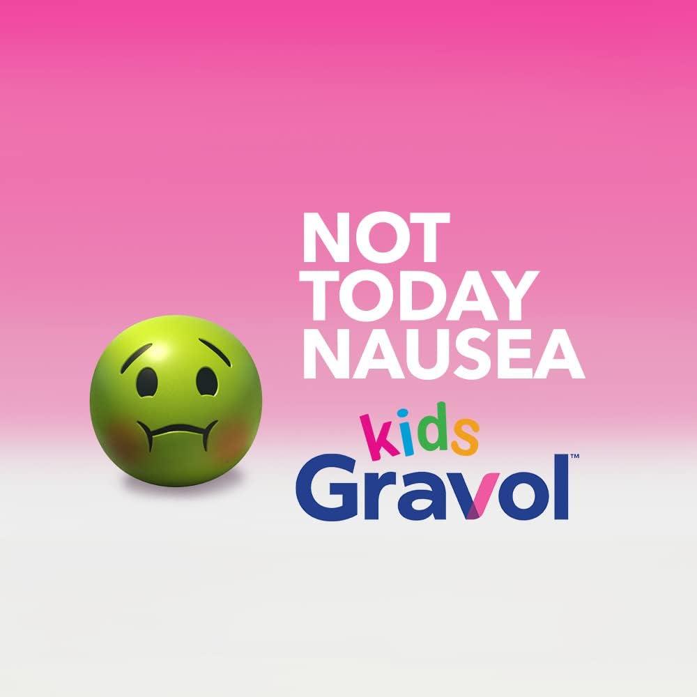 Gravol Kids Liquid for Motion Sickness Prevention and Relief 2.5 FL OZ