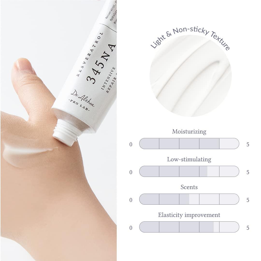 Dr.Althea Resveratrol 345NA Intensive Repair Cream Vegan & Cruelty free Skin regeneration