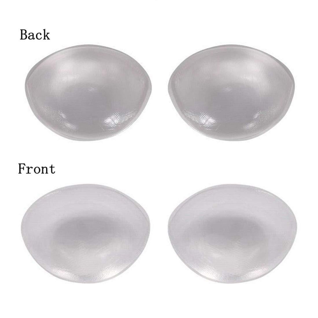 Silicone Bra Inserts, Clear Gel Waterproof Enhancers Push Up