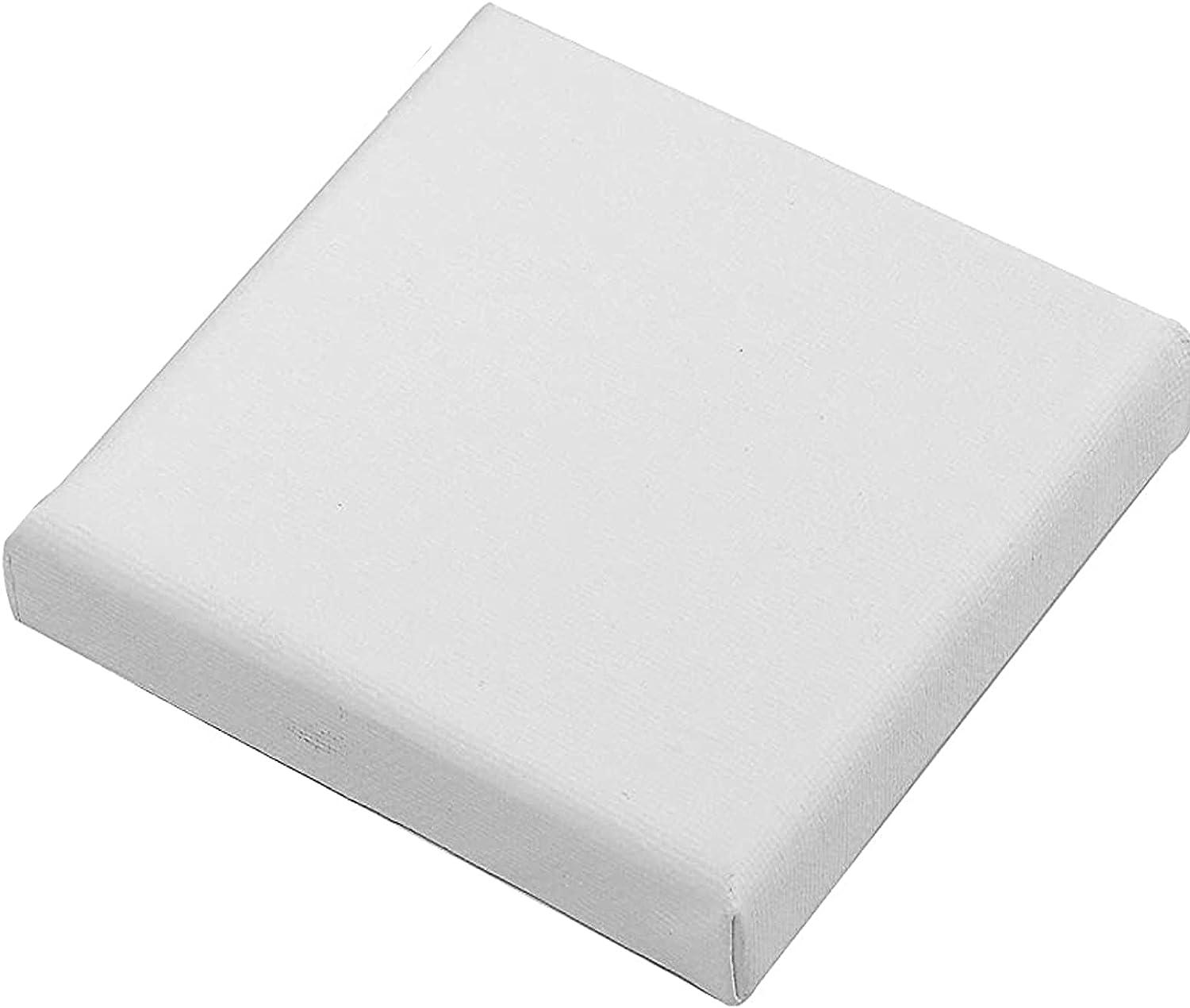 GenCrafts Stretched White Canvas Multi Pack - 4x4, Qatar