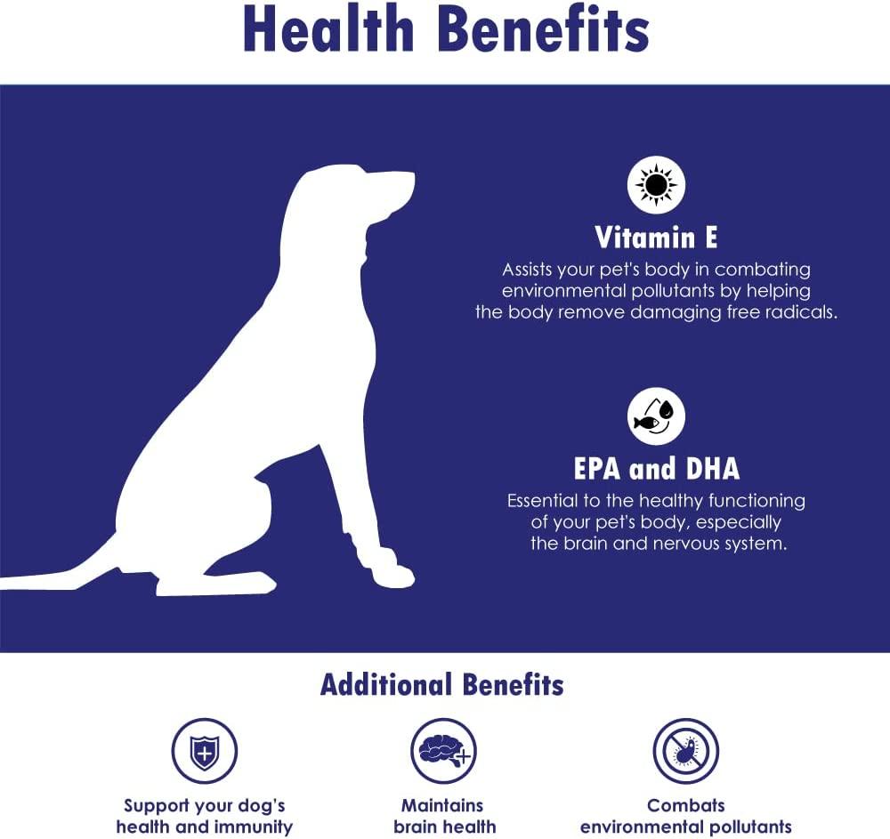 OmegaCaps HP Snip Tips for Cats & Smaller Dogs Omega 3, EPA, DHA