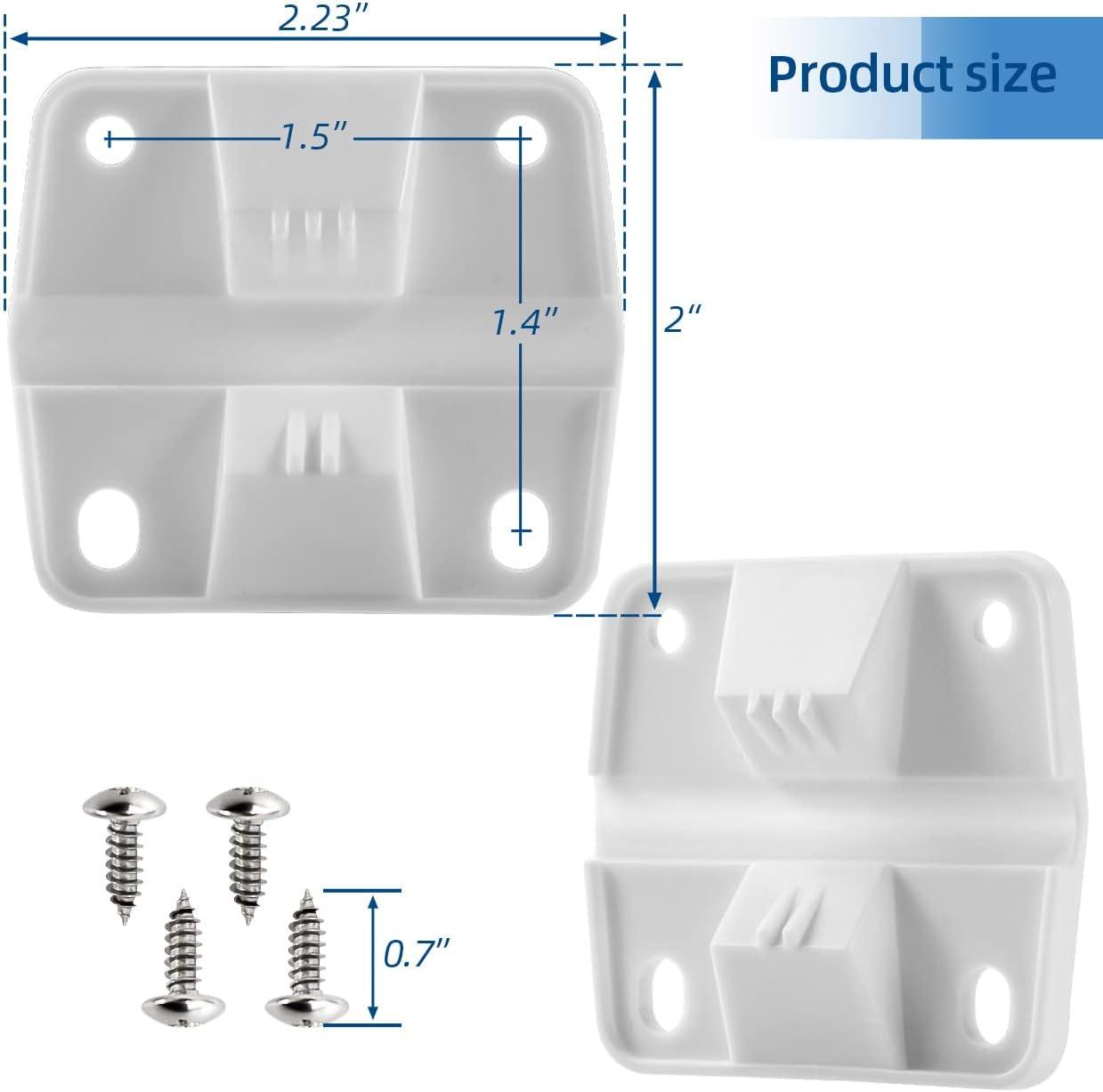 4 Pack Cooler Plastic Hinges Replacement Kit for Coleman Coolers