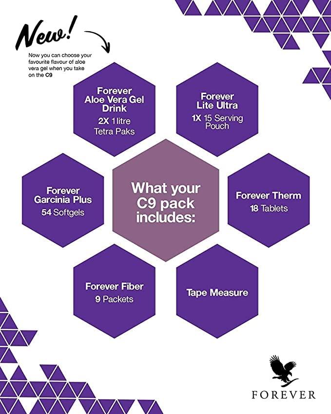 Forever Living Clean 9 Vanilla Detox Set - Weight Loss & Beauty Program |  International Shipping | Buy Now with Express International Delivery |  GoSupps.com