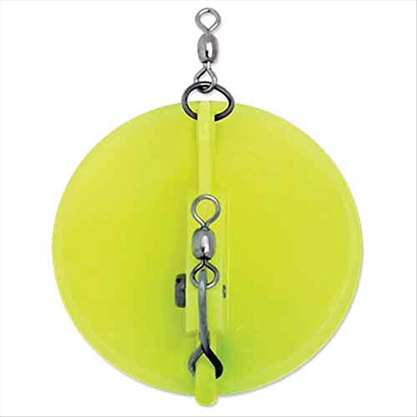3 Dipsy Diver (Magnum) Chartreuse/White Bottom