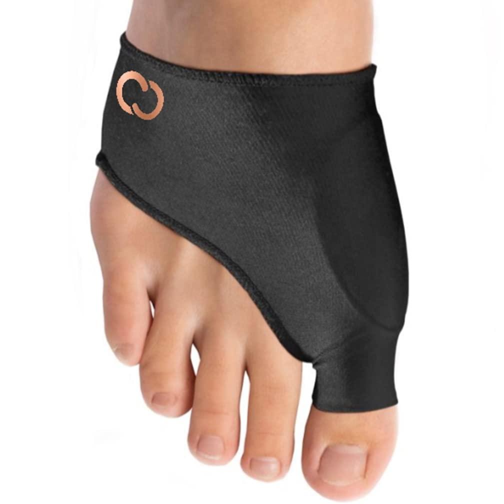 Copper Compression Bunion Corrector Sleeve Orthopedic Toe Alignment