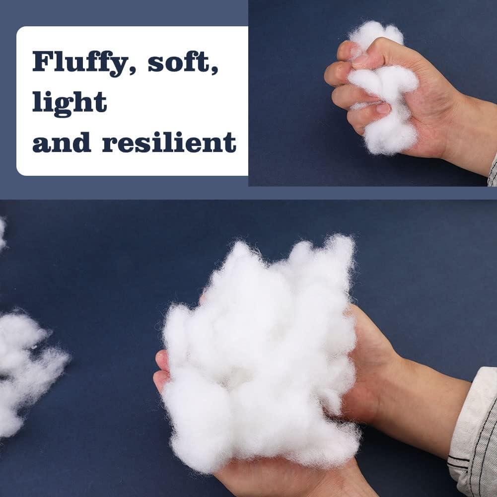100g/3.5oz Polyester Fiber Fill Premium Polyester Fiberfill Fiber Fill  Stuffing Fluff Stuffing High Resilience Stuffing for Stuffed Animal Crafts,  Pillow Stuffing, Cushions Stuffing