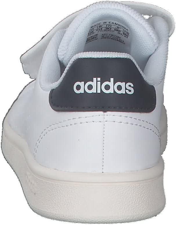 adidas Advantage Cf I Sneaker Child 9.5 UK - White/Navy | Unisex Kids Shoes  | Buy Now with Express International Delivery | GoSupps.com