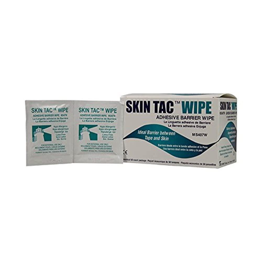 SkinTac Liquid Adhesive Barrier Wipes Skin Barrier Wipe (1 Pack 50