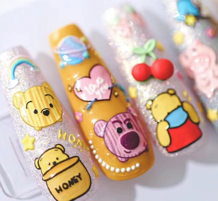 Winnie The Pooh Nail Stickers – R&P Nail Supply