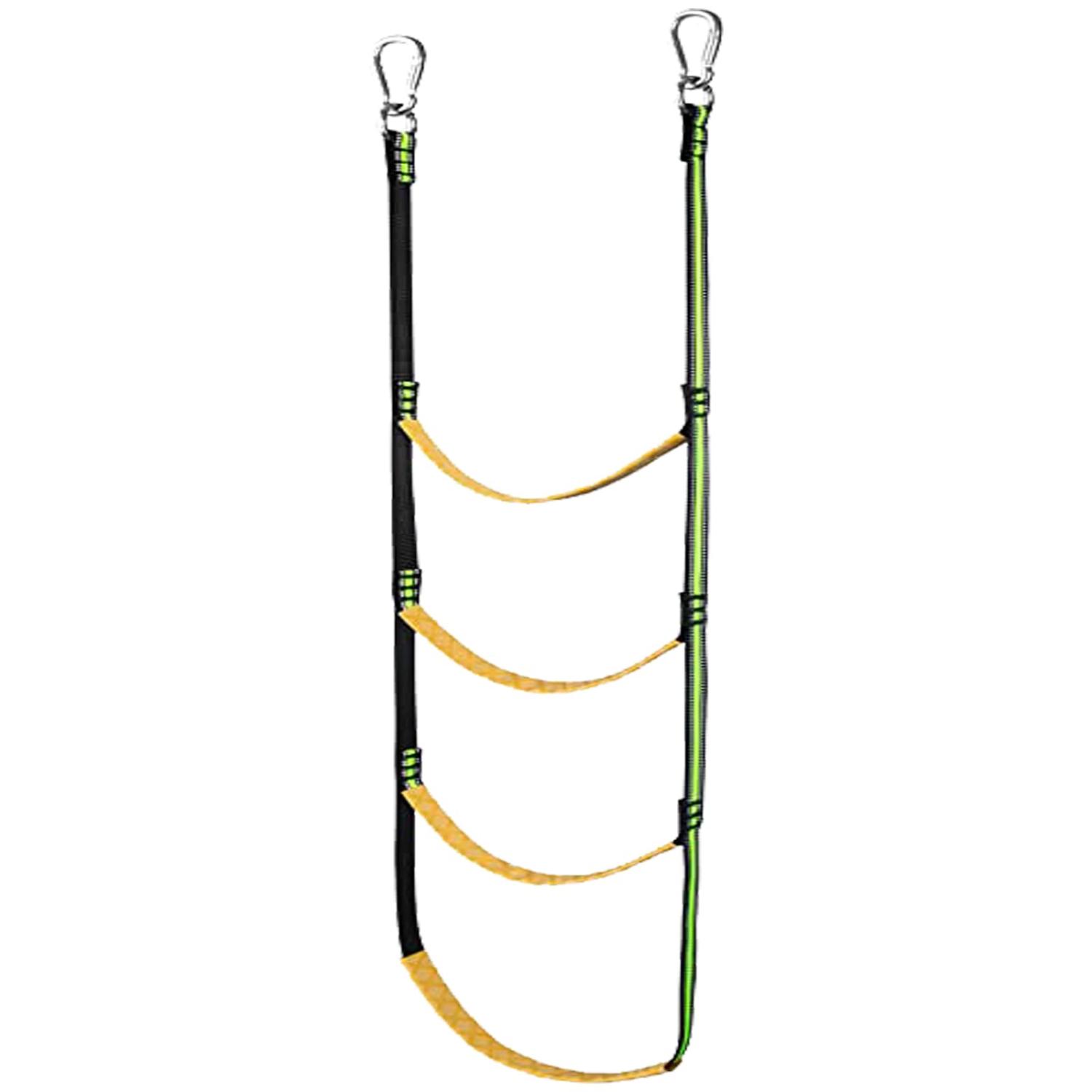 Portable 4 Step Boat Ladder Assisted Boarding for Jet Skis, Inflatable