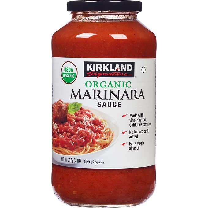 Kirkland Signature Organic Marinara Sauce 2 lbs Pack of 3 Buy Online