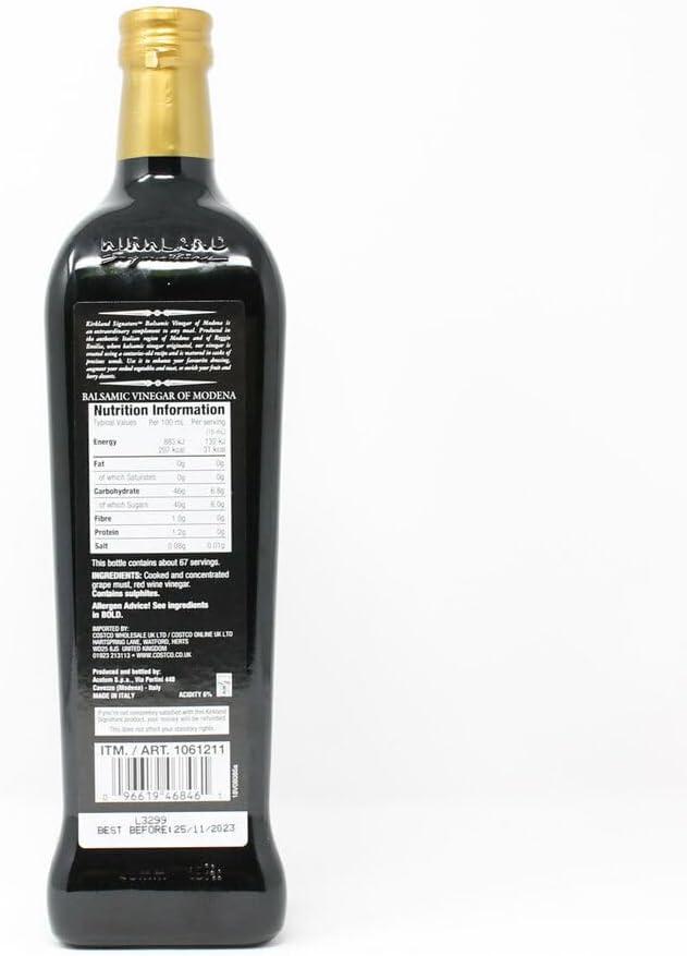 Kirkland Signature 4 Leaf Balsamic Vinegar of Modena 1L