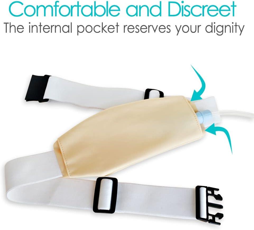 Peritoneal Dialysis Belt PD Catheter Transfer Set Holder Large Pocket G