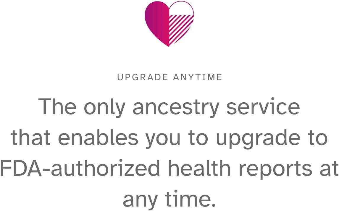 23andMe Ancestry + Traits Service DNA Test Kit with Personalized