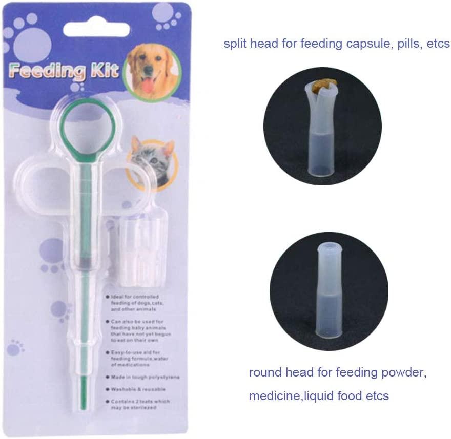 Pet Medicine Feeding Syringe, Oral Syringe and Medicine Dropper for