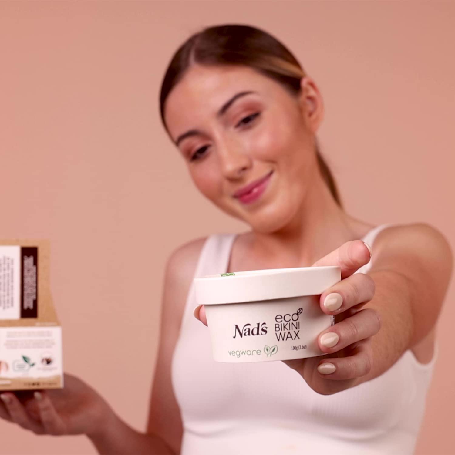 Nad's Eco Bikini Wax, Professional salon Quality Microwaveable Hard