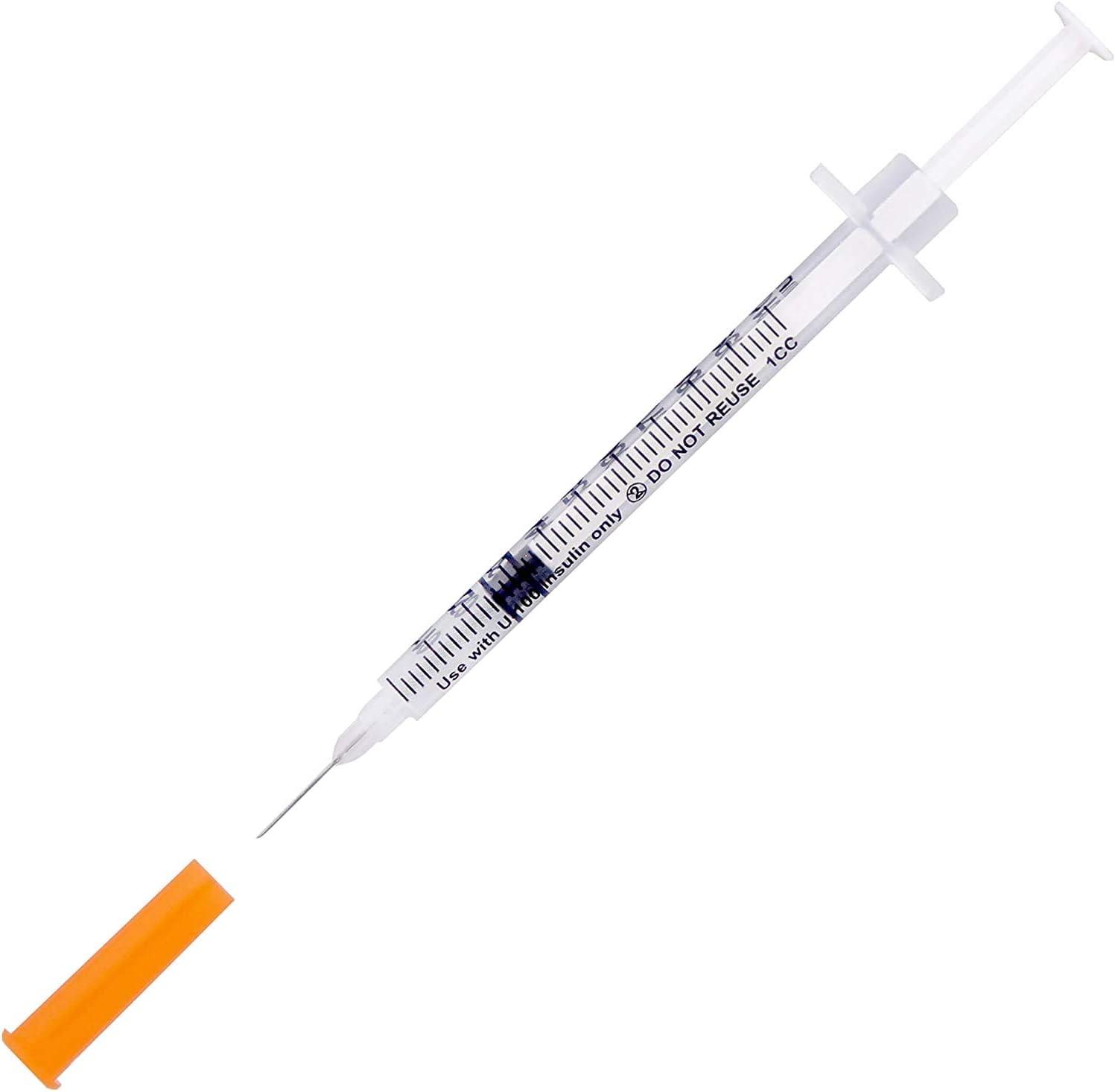 Insulin Syringes 29G 1cc 1/2 Pack of 120