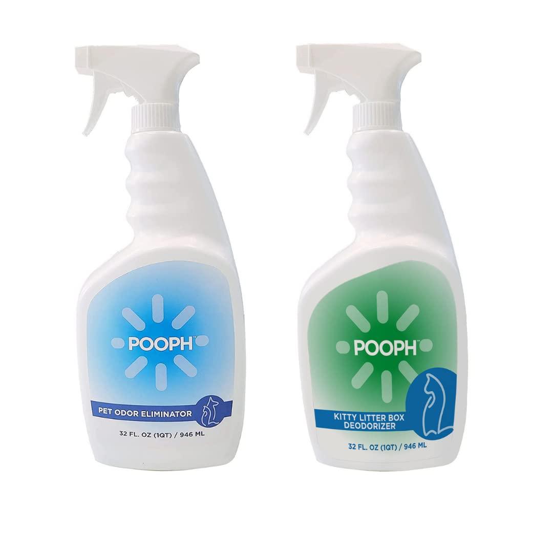 What Are The Ingredients In Pooph Pooph Pet Odor Eliminator & Kitty Litter Spray 2-32oz Bottles