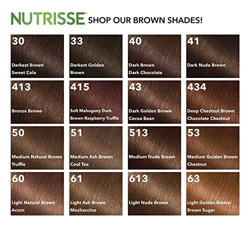 Garnier Nutrisse 51 Medium Ash Brown Hair Color 2 Pack Permanent Dye