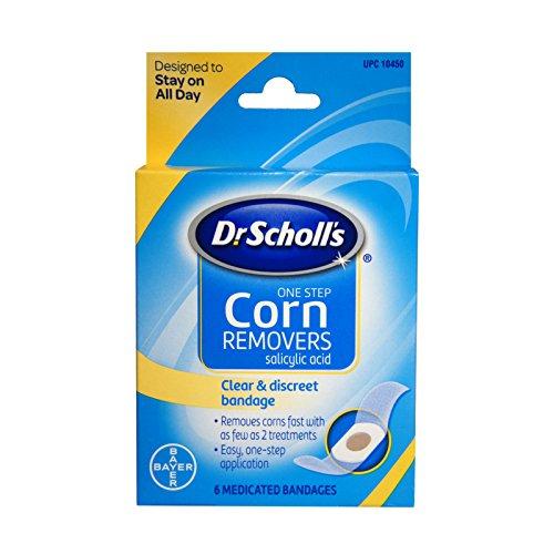 Dr. Scholl's Corn Remover One Step Maximum Strength 6 Count (Pack of 2)