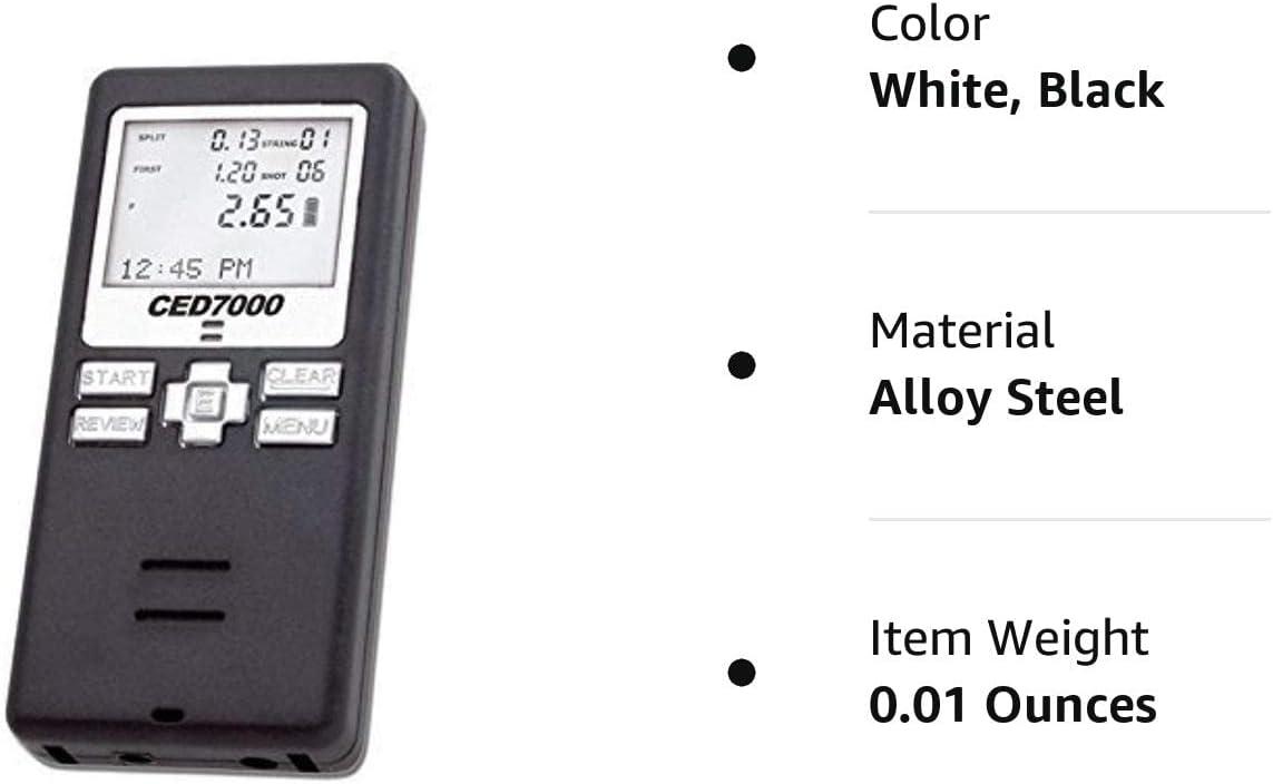 CED7000 Shot Timer Perfect for Dry Fire Practice Shooting or RO use in USPSA, IPSC, 3 gun, and