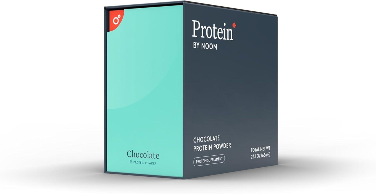 NOOM Chocolate Protein Powder for Weight Loss | Supports Lean Muscle & Body  Mass | Reduces