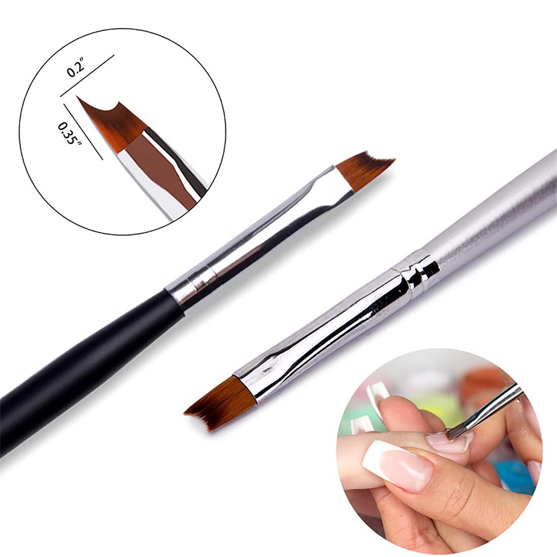New 10pcs Acrylic Paint Brush Kit Artist Nylon Brush Pen Colour