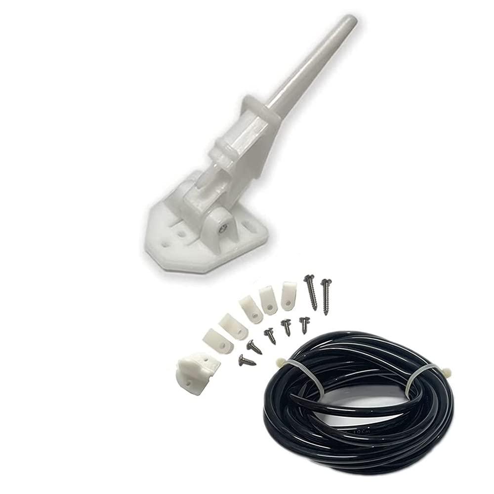 Marine Boat Speedometer Pitot Tube Kit, Universal Automatic Kickup