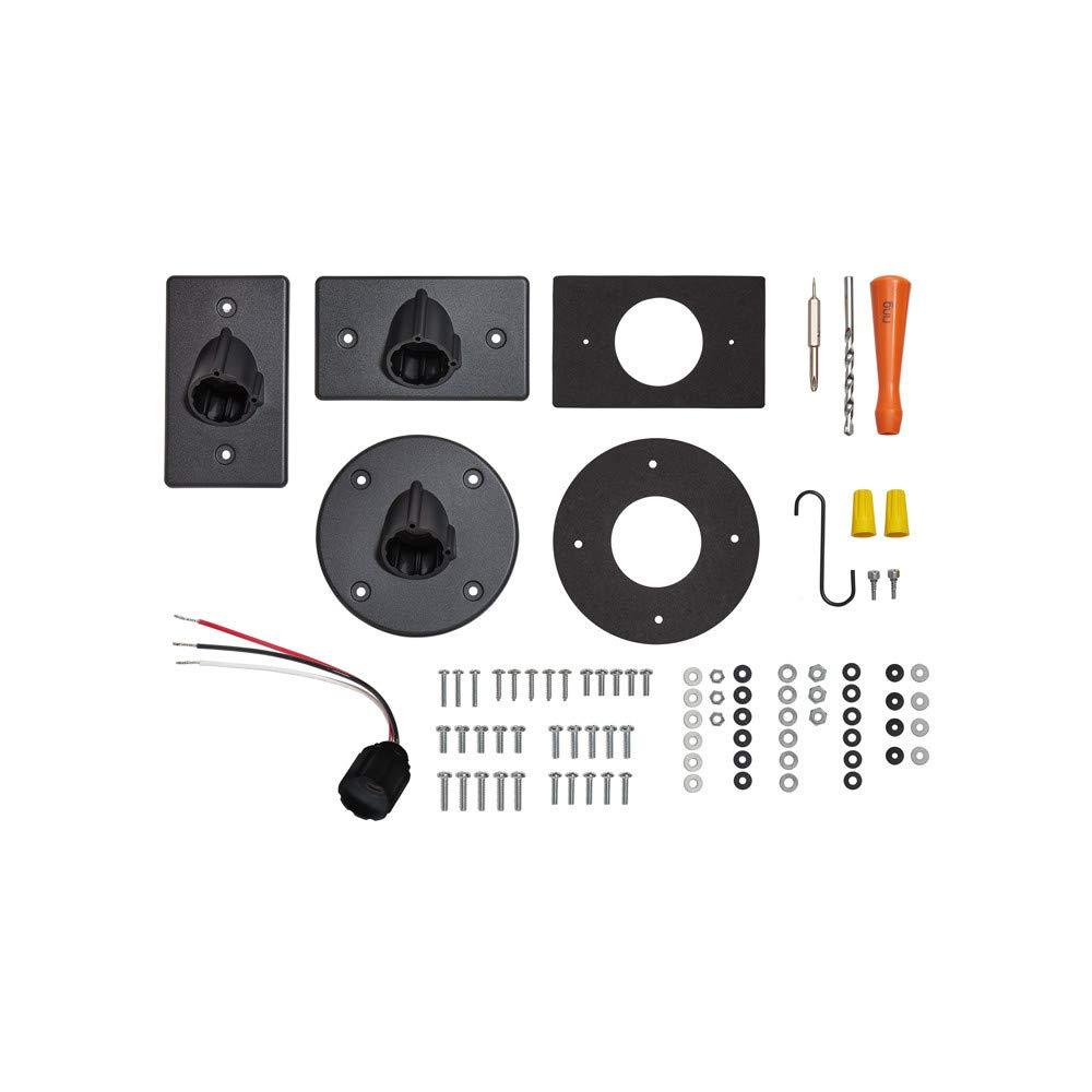 Hardwired Kit for Ring Spotlight Cam Wired Black