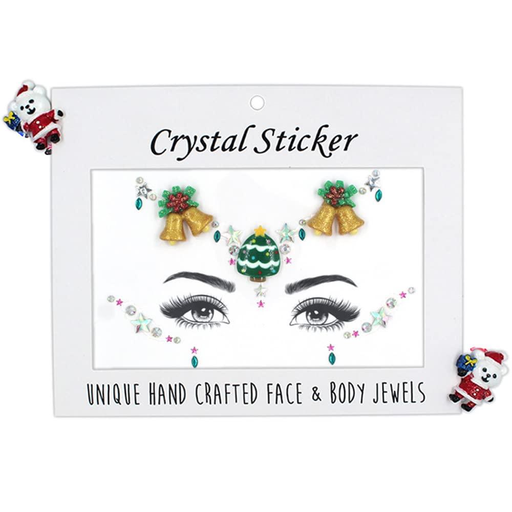Face Stickers Crystal Tattoo Sticker Eyes Sticker Face Decoration Diamond  Party