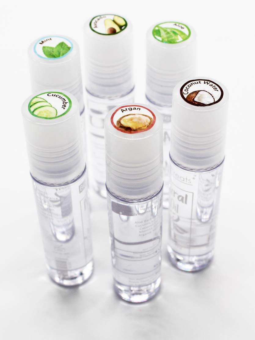 Organic Lip Oil Treatment Kit Set of 6 Hydrating & Nourishing Formula