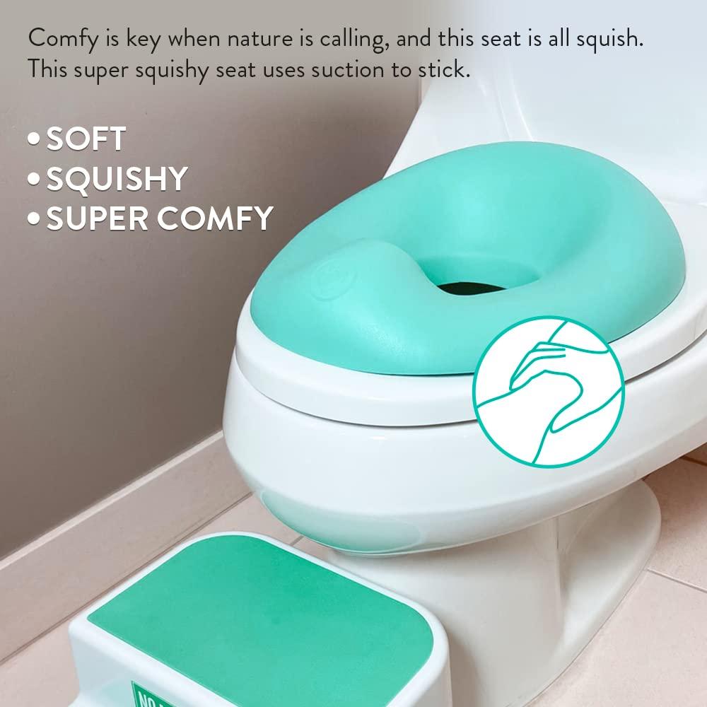 Prince Lionheart Potty Training Squish Seat Glacier Cushiony Design
