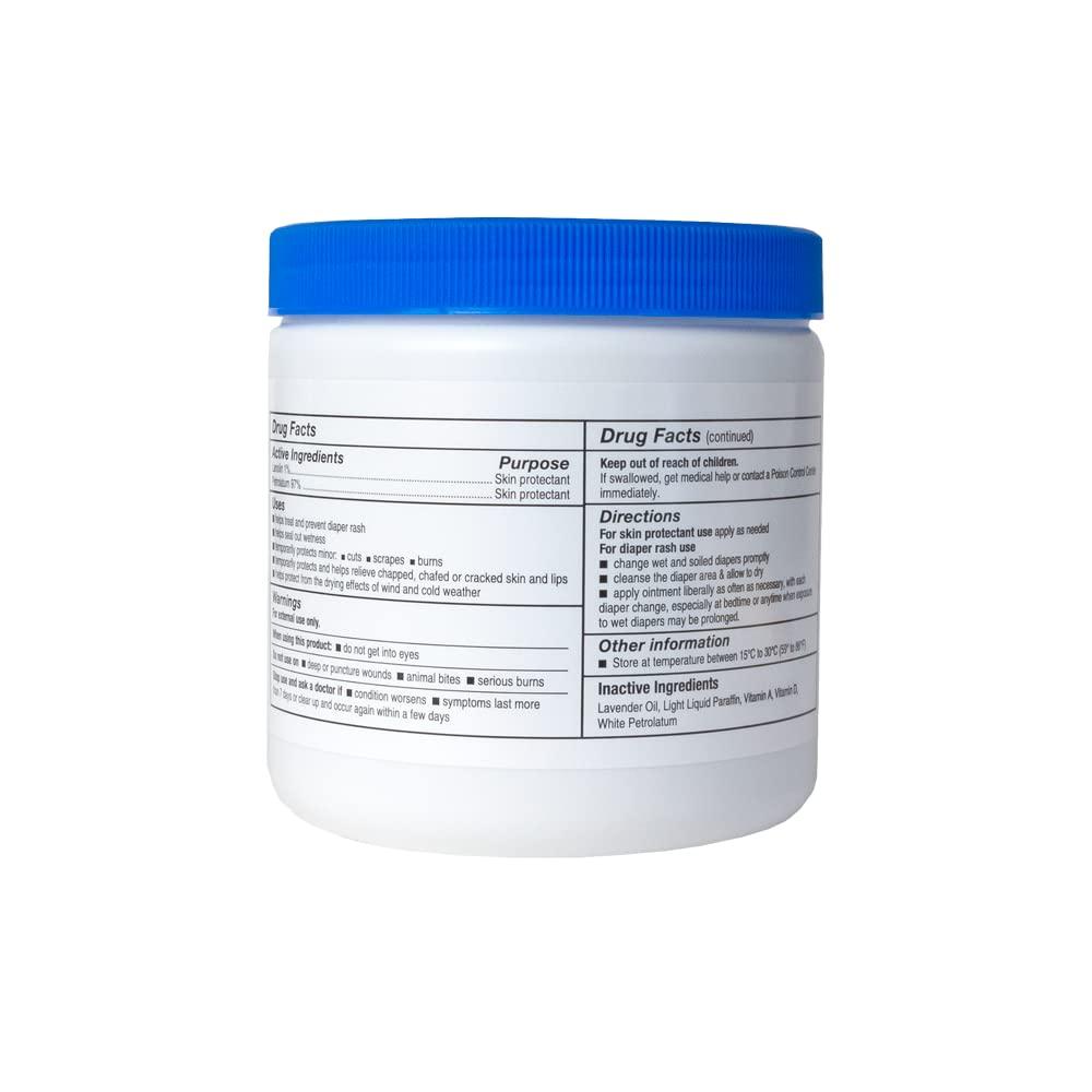 CareALL 15oz Tub Vitamin A&D Ointment with Lanolin Diaper Rash and Skin
