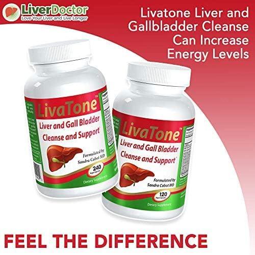 Livatone Liver and Gallbladder Cleanse Dr. Formulated Liver Cleanse and