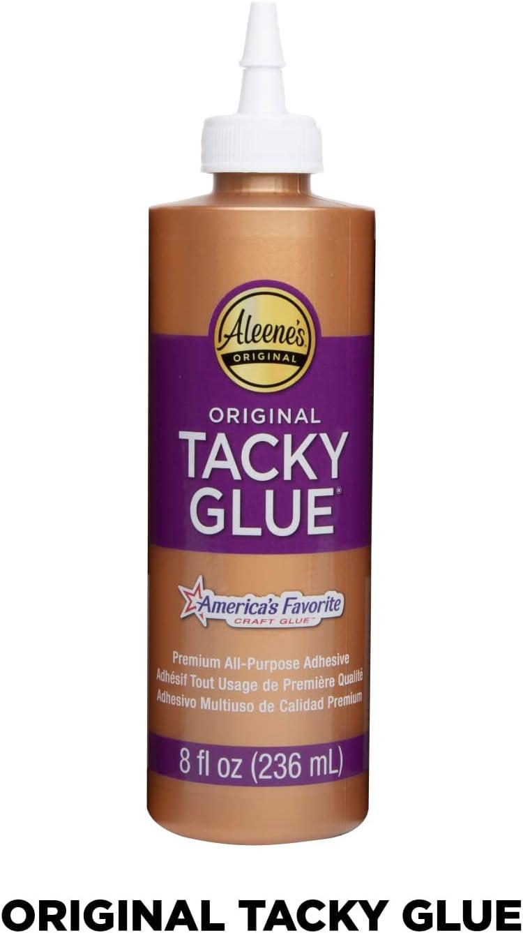 Aleene's 3 Pack, 8 oz Tacky Glue, 8 FL OZ, Original Version 3