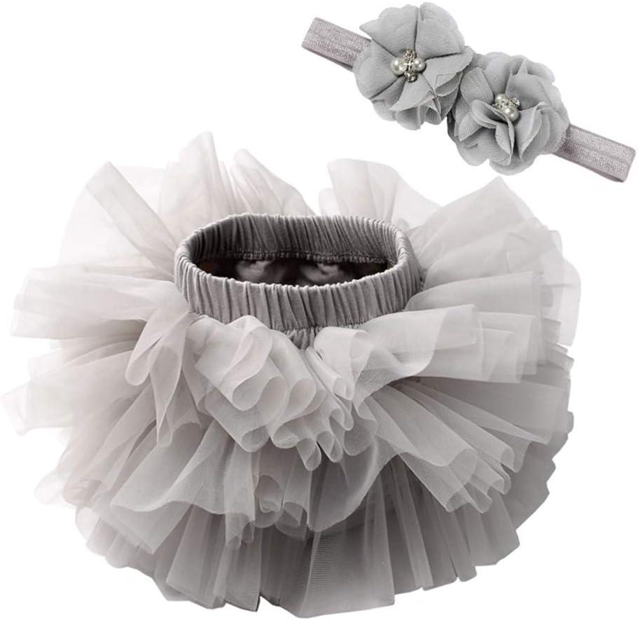 YONKINY Tutu Skirt Set for Newborn Baby Photography Princess