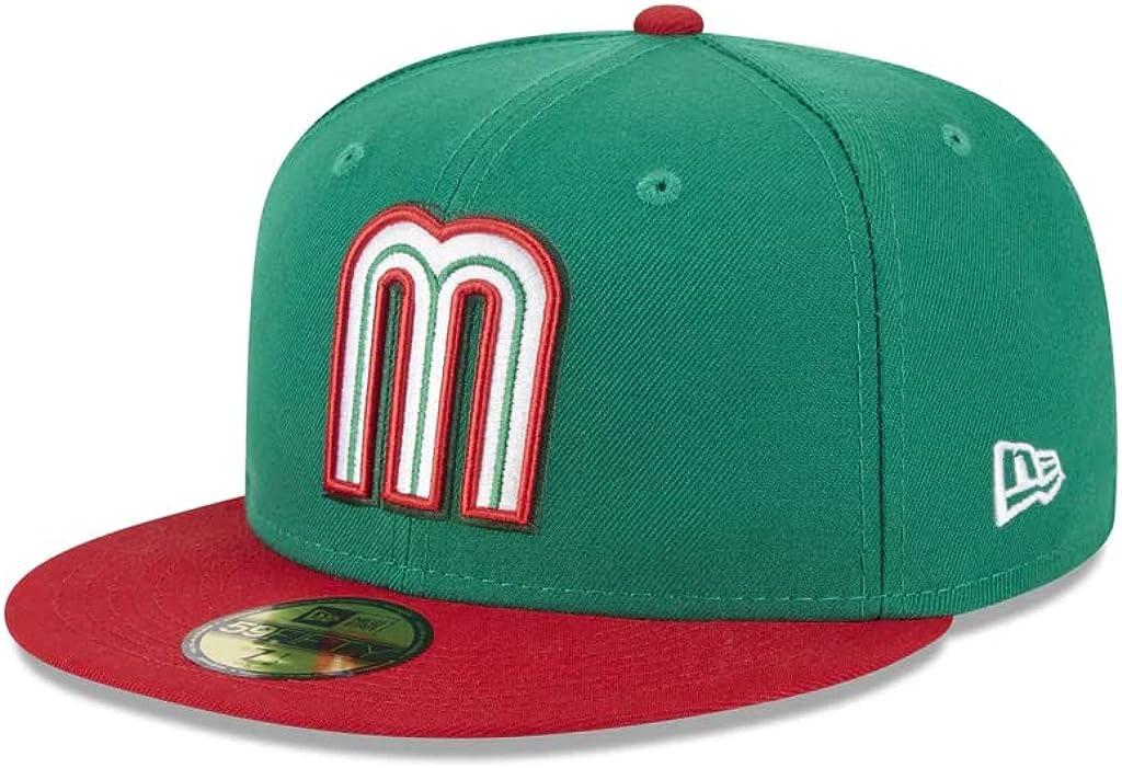 2023 World Baseball Classic Mexico New Era 59FIFTY Fitted Hat 7 1/4
