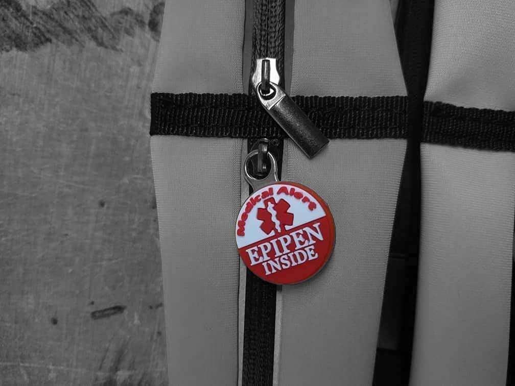 EpiPen Waist Belt with Medical Alert Tag EpiPen Fanny Pack Sports